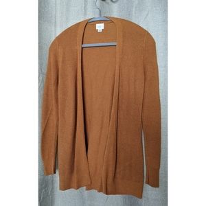 Rust cardigan